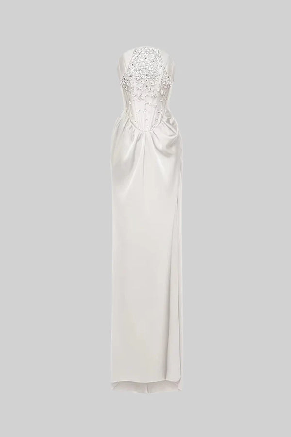 Nisan Maxi Elbise