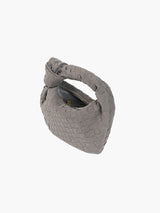 Woven Mini Suede Bag
