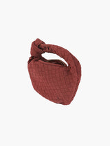 Woven Mini Suede Bag