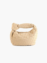 Woven Mini Suede Bag